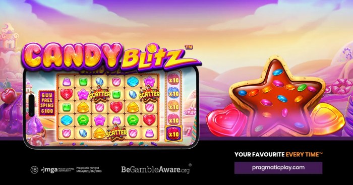 Slot Candy Blitz Fitur Manis